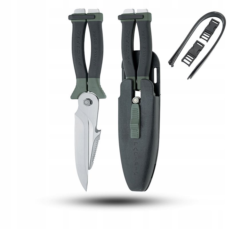  Käärid sukeldumine pacific junior 20.5 cm - mac coltellerie - black - pjr10.n