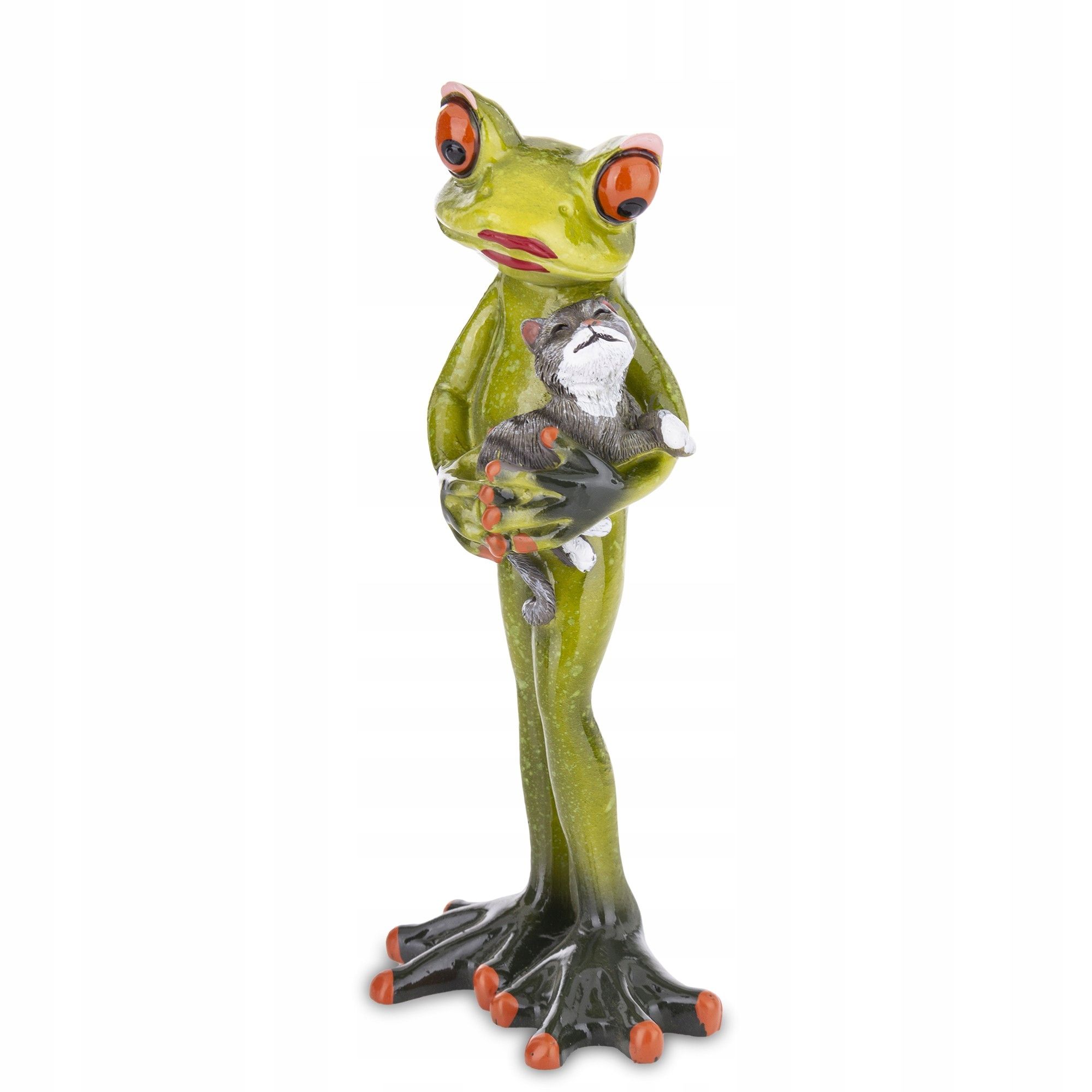  Figur frosch frosch auf rybach angler fischer geschenk