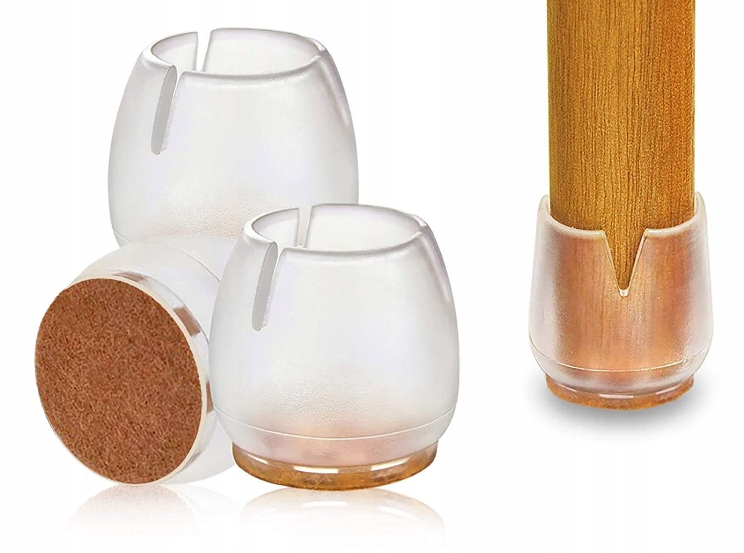  Vāciņi kājām krēsli jūtama 22-24mm