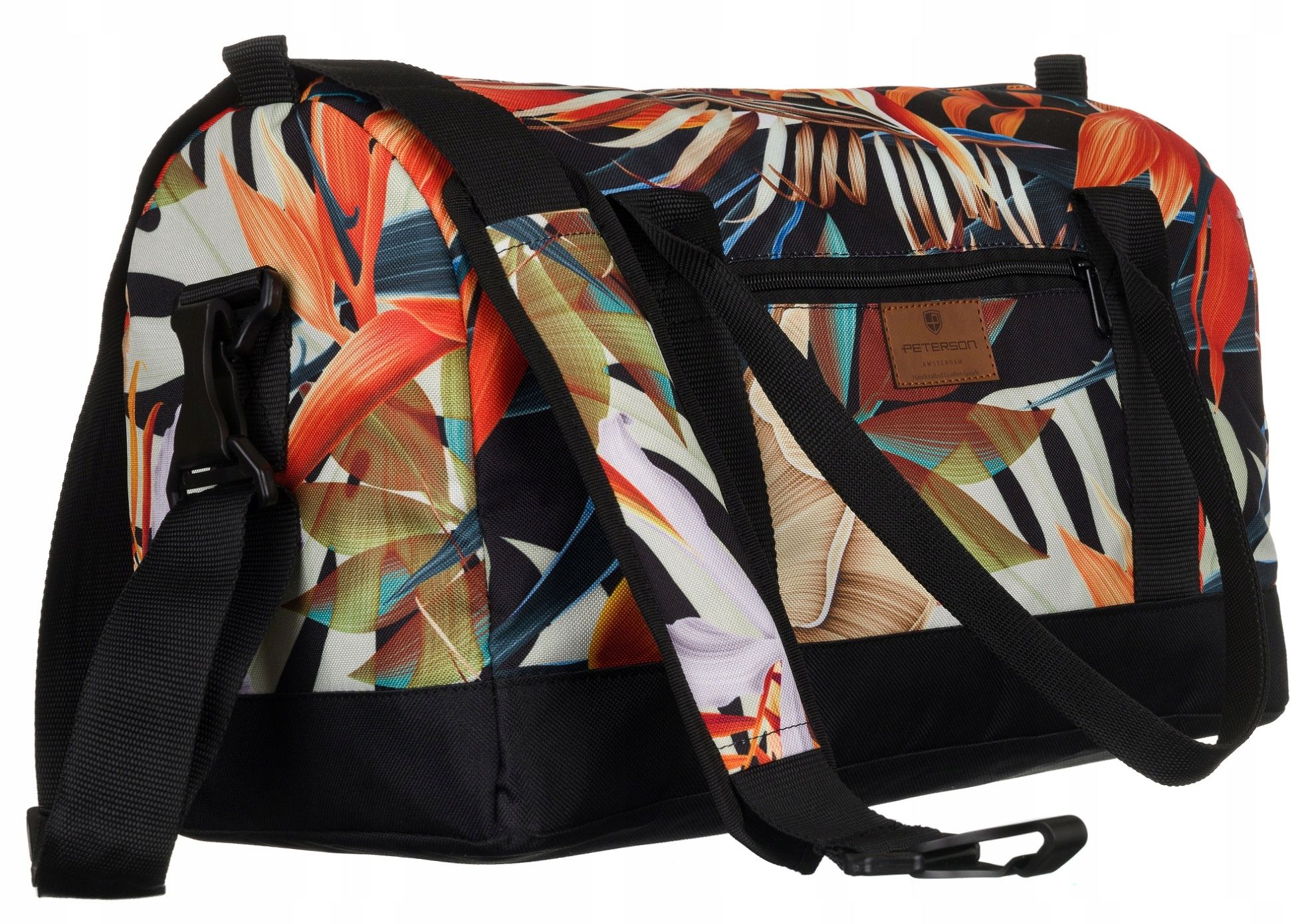  Reisetasche peterson ptn tp-black-silver