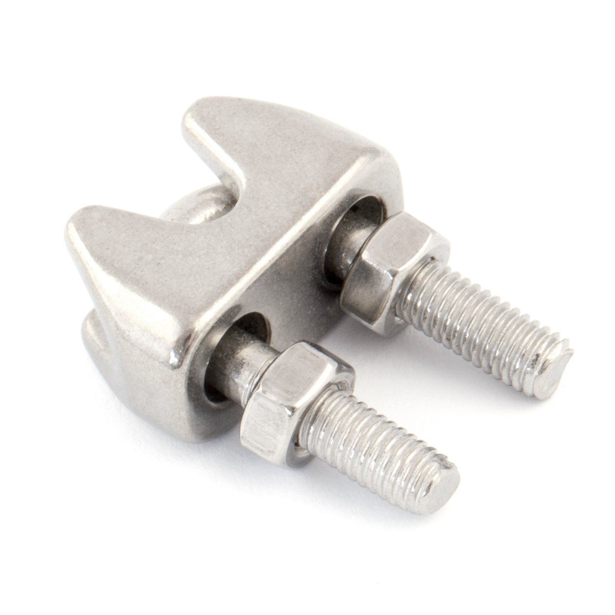  Seilklemme eimer 5mm rostfrei inox säurebeständig a4 5 stk..