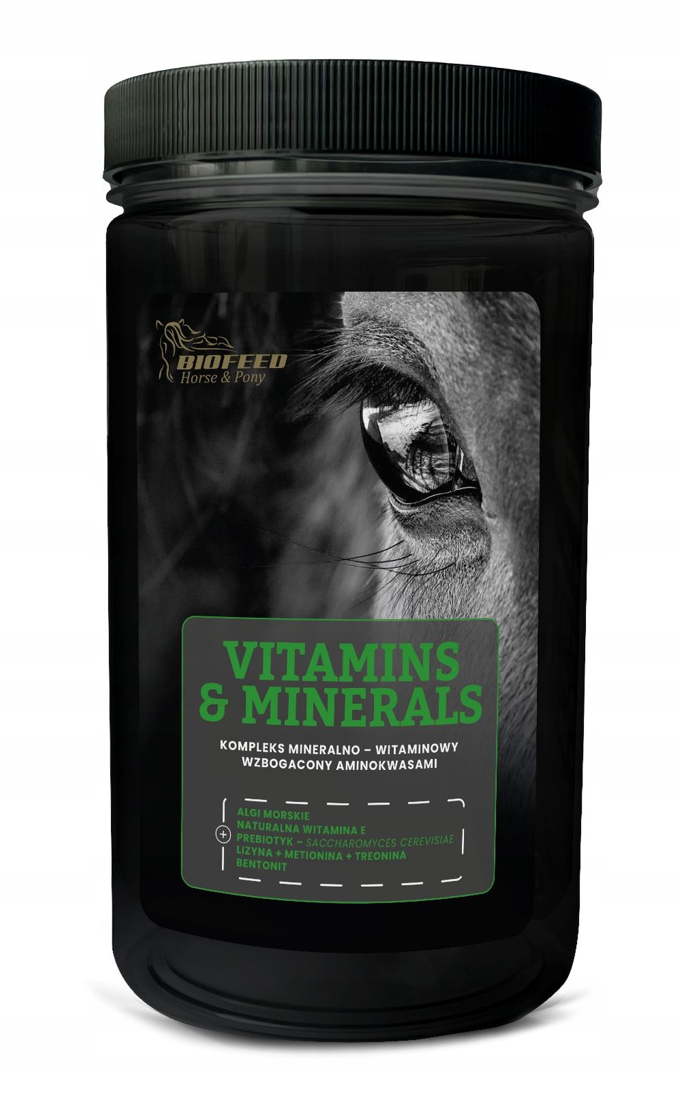  Biofeed horse & ponis vitaminai i mineralų ant kanopos arkliui granulės 900g