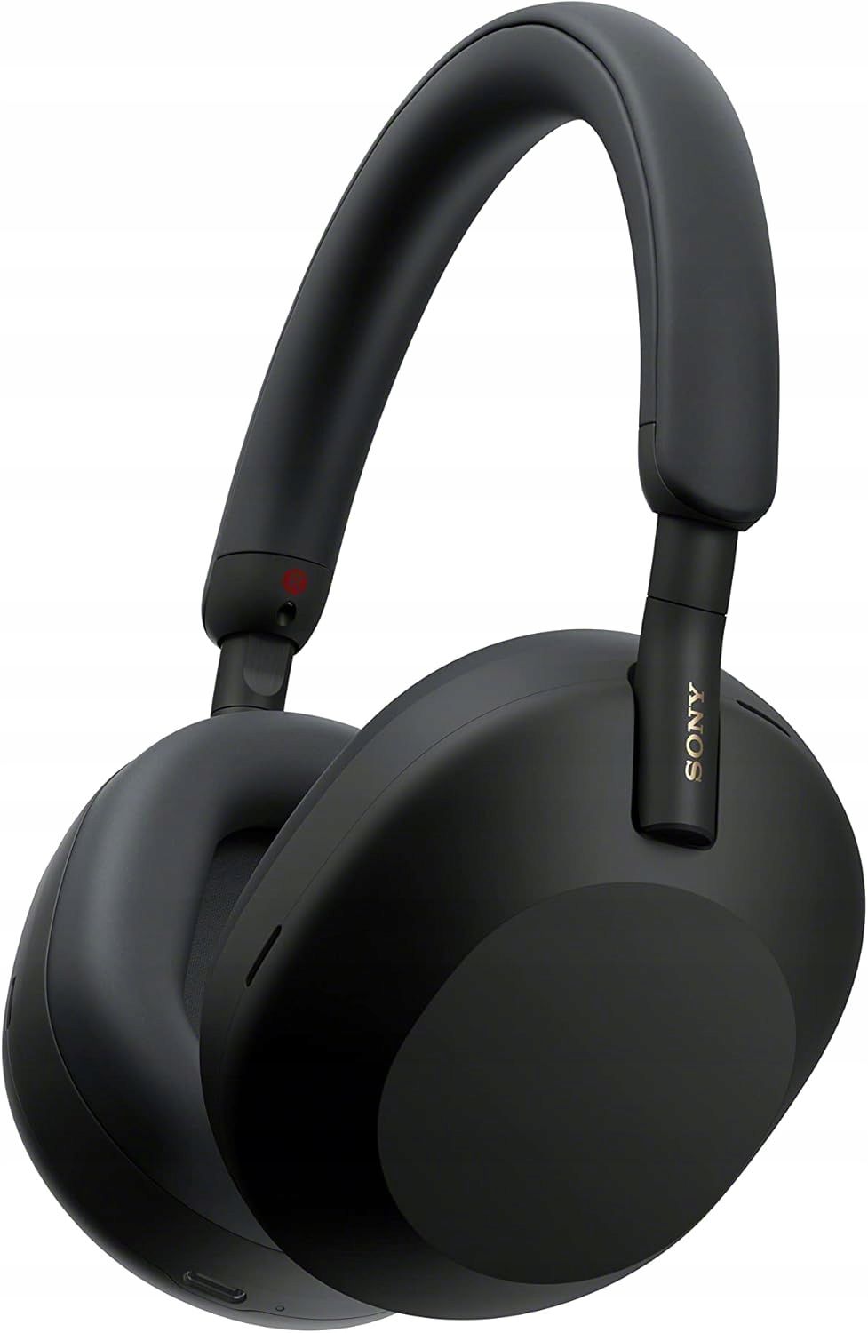  Bezdrátová sluchátka jsou umístěna na uších rozhraní bluetooth mikrofon sony anc + případ stříbro