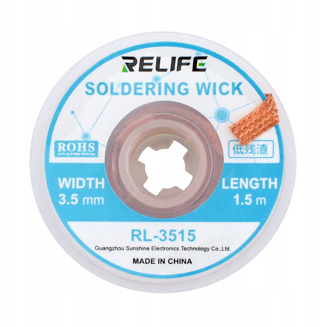  Hq relife - pīta virve skārda 1,5mm/1,5m bga smd