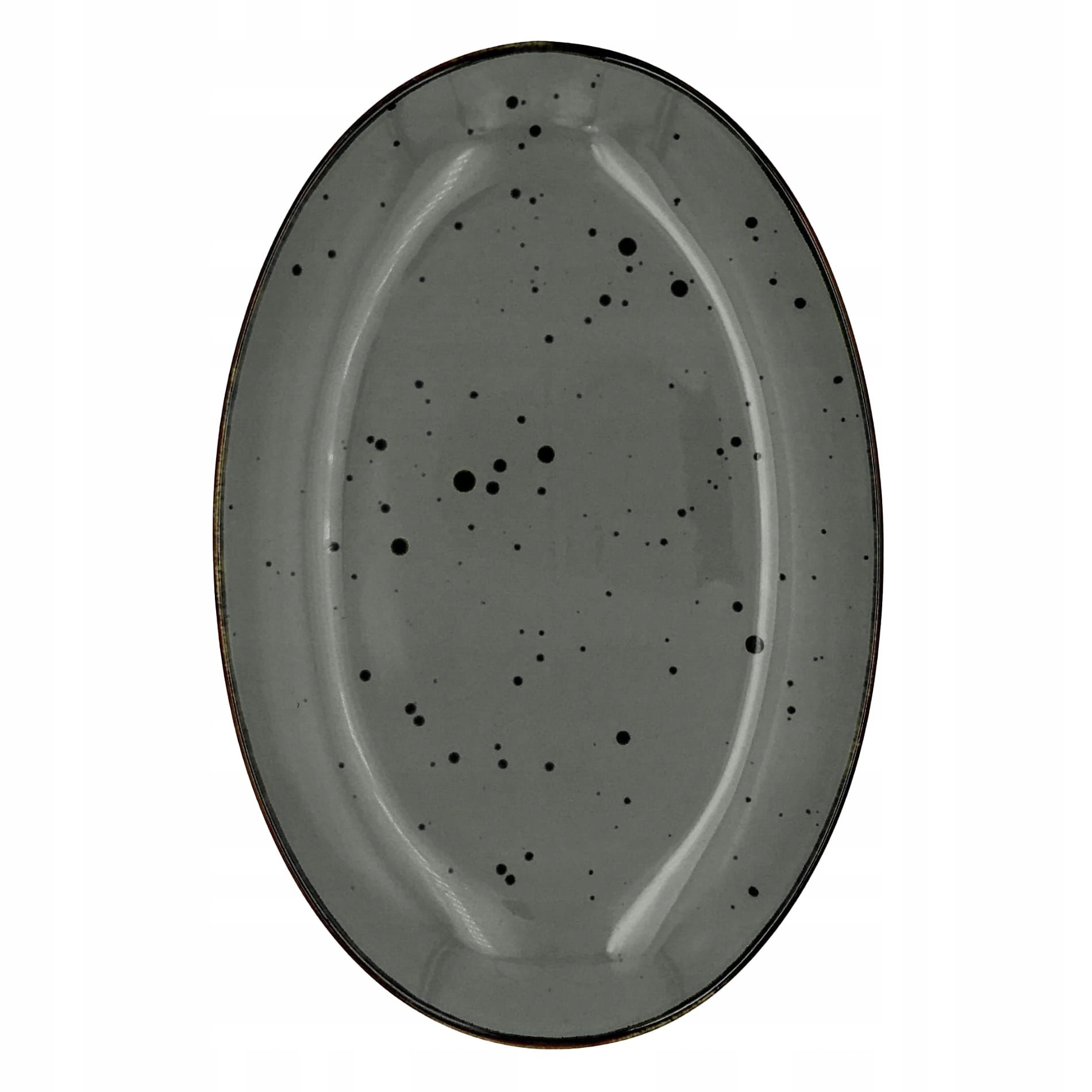  Alumina bogucice cottage graphite oválny servírovací tanier