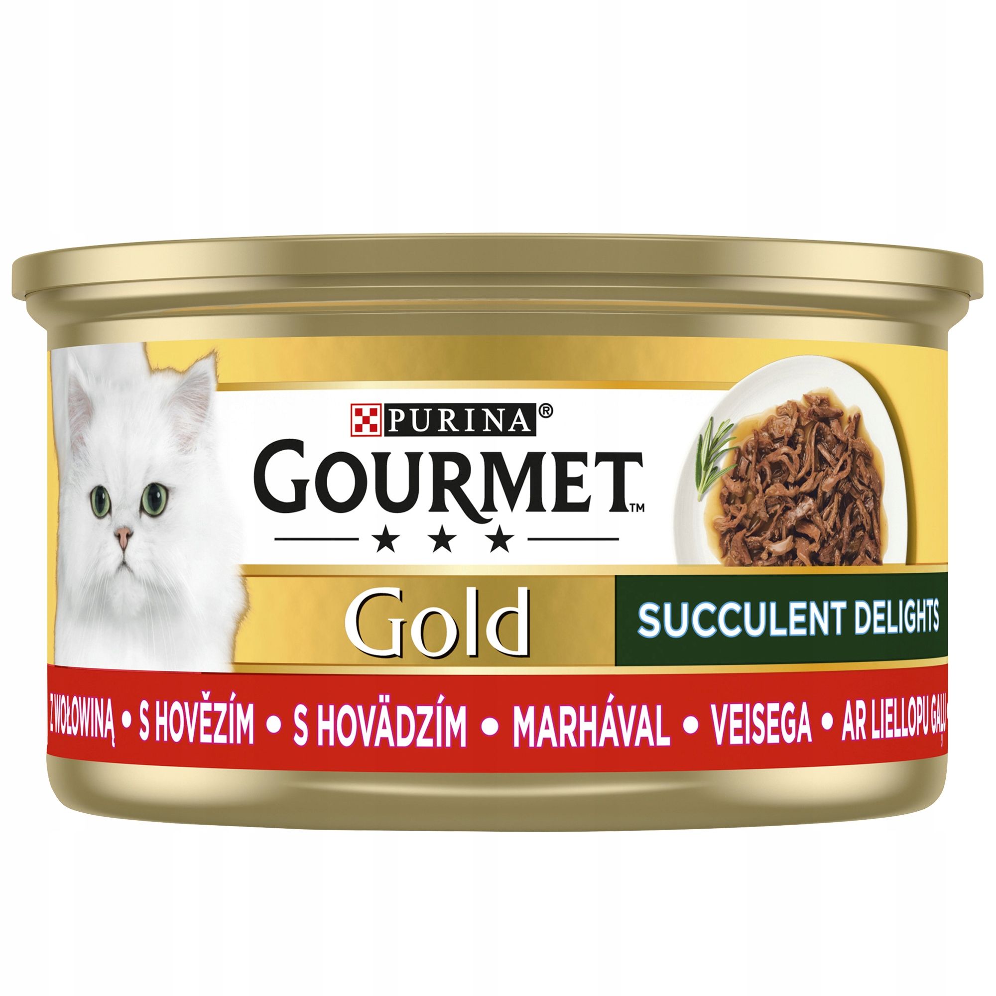  Purina gourmet gold savoury šlapias maistas su vištiena i morka 85gx12szt