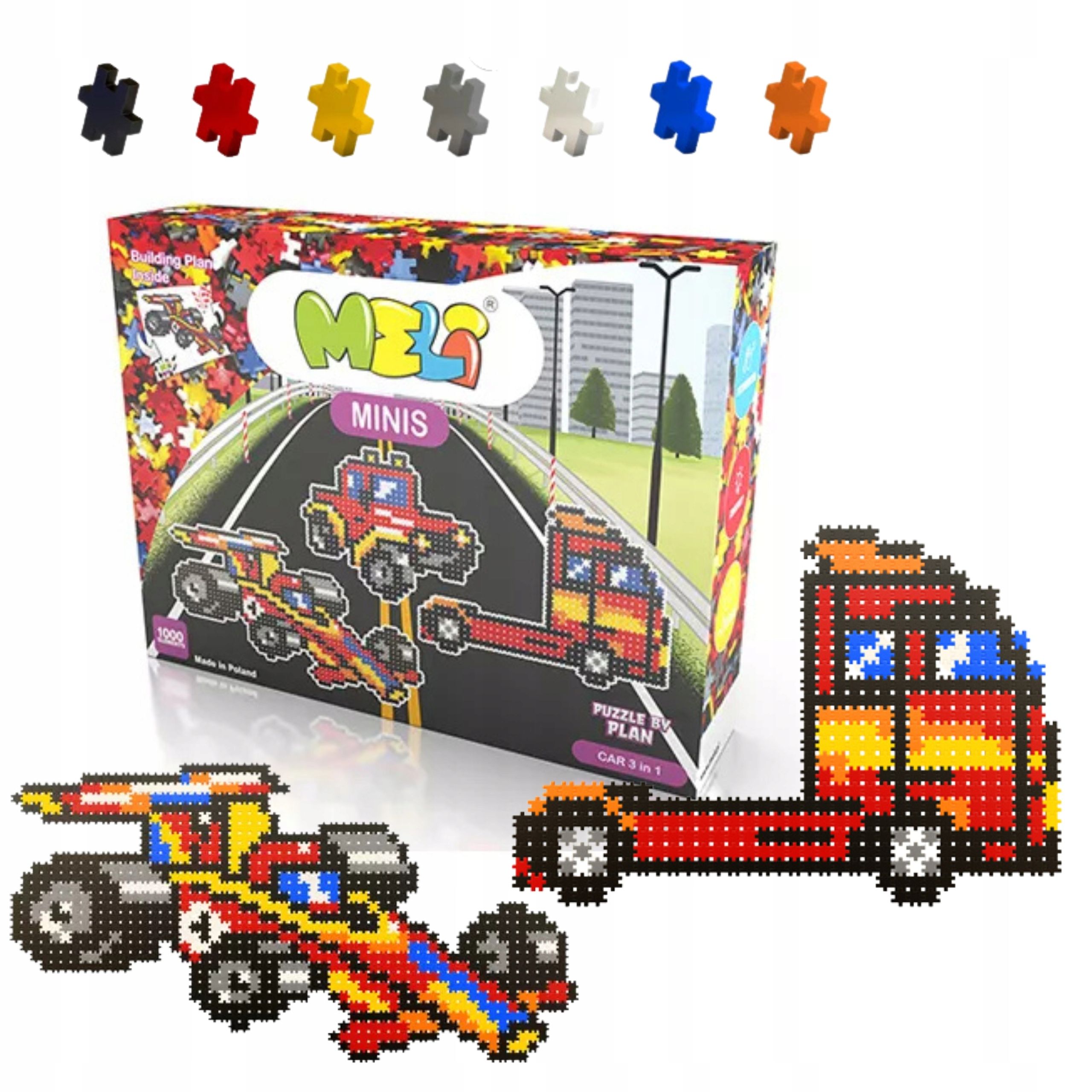 Bausteine mini waffeln meli minis edu buntstift größe 1400 pcs. mosaik