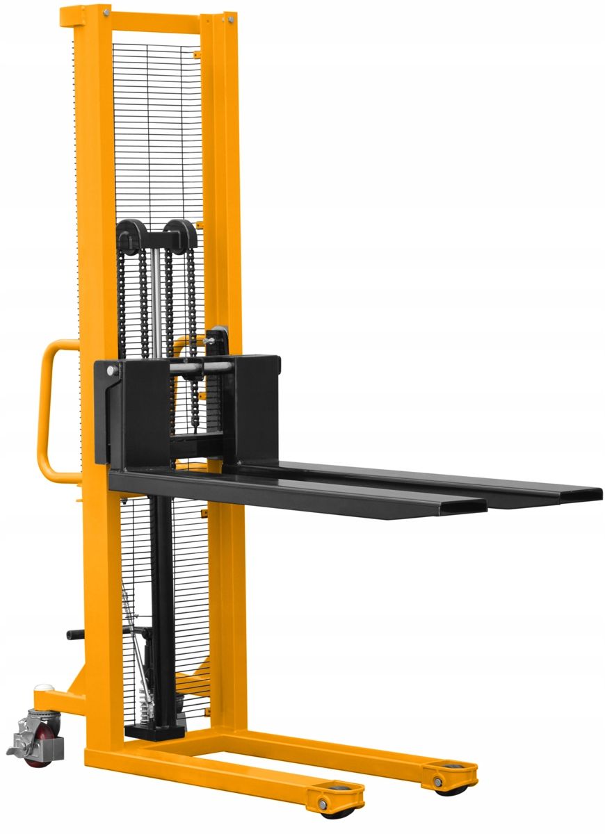  Tvirtas žemas rankinis vežimėlis pakėlimo palečių stiebo 500 kg 1300mm