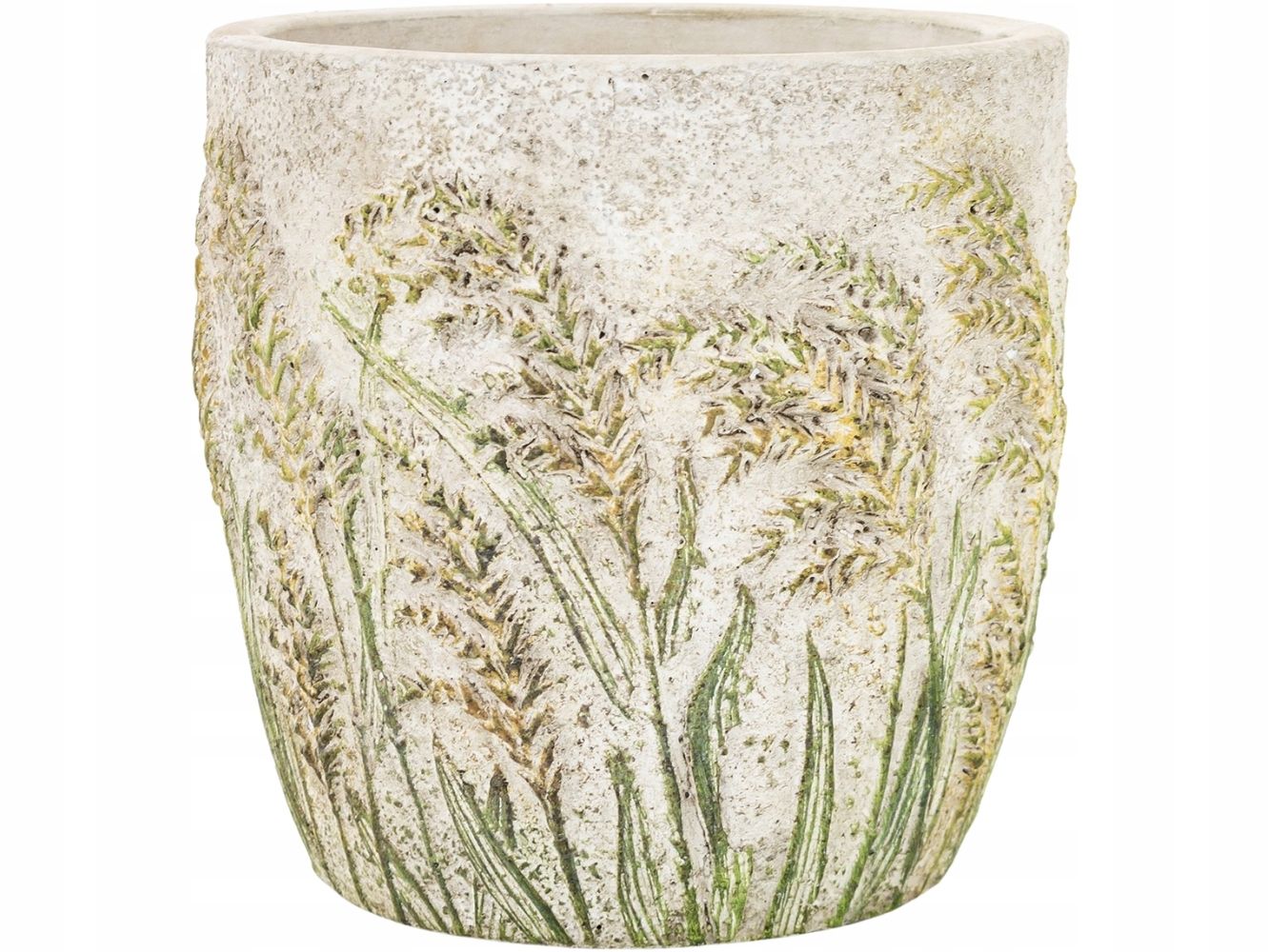  Betoninė vazono įdėklas vazonas vazonas 10 x 16 x 18 cm - pilkas delnai