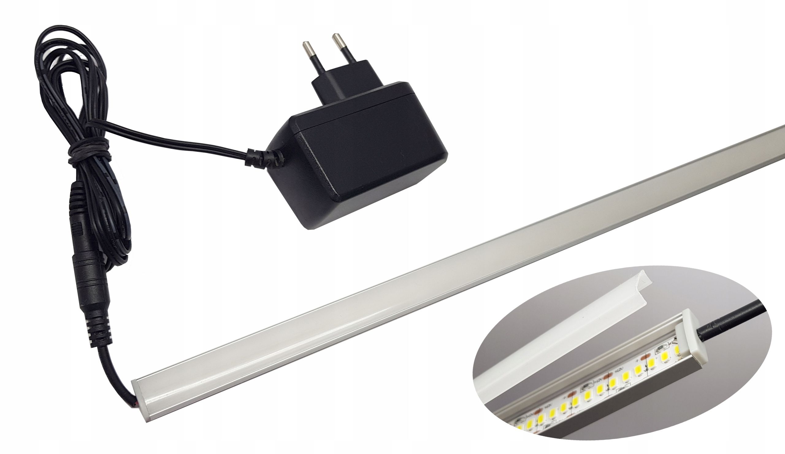  Lampa pod skriňou vstavaný pod skriňou osvetlenie led pásik hustý 52w 2mb