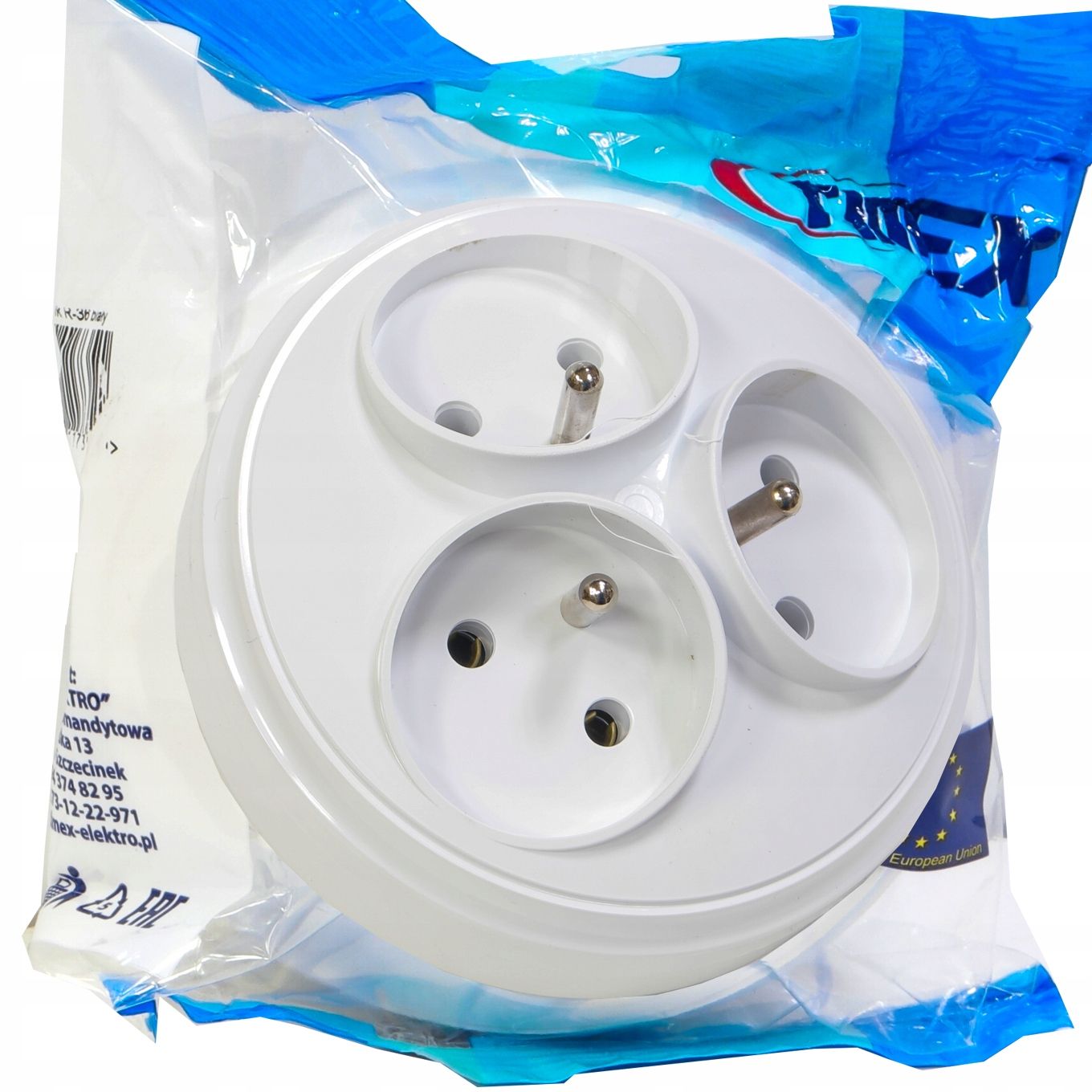  Taisns spraudnis 16a z/u uni-schuko melna krāsa wt-40