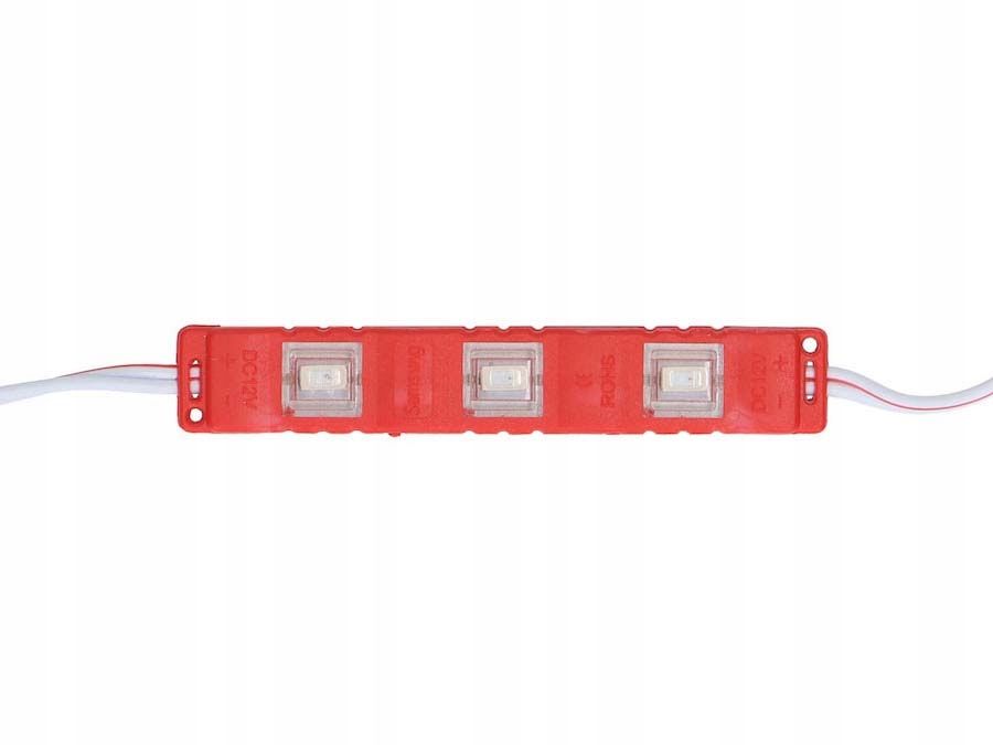  Led modulis "samsung" 12v smd5630 ip68 1,5w raudonas