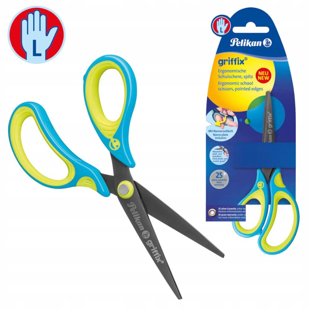  Nůžky griffix titan leworeczn 14,5cm pelikán