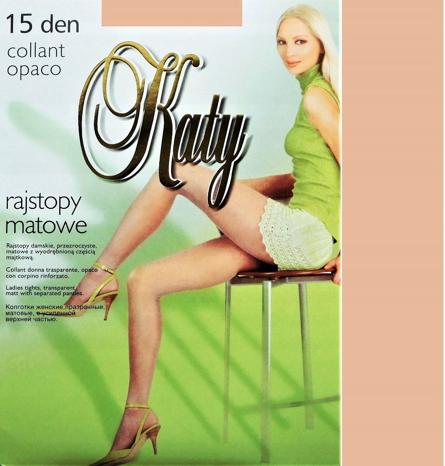  Katy opaco 15den lycra halbmatt bianco 3