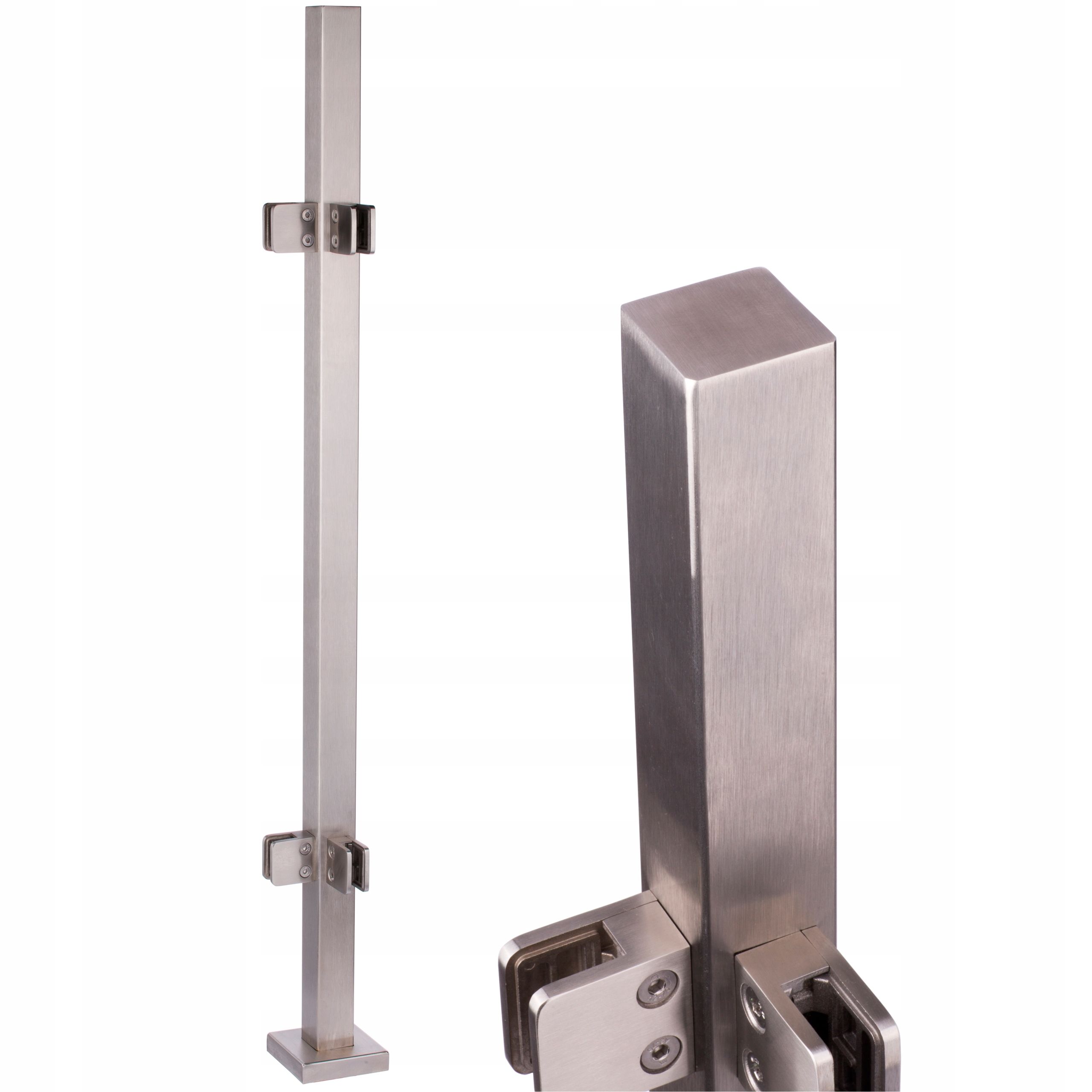  Spalte übergangs 100 cm 5 blütenblätter balustrade fi 42 rostfrei poliert