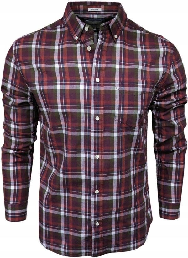  Wrangler košeľa regular fit kockovaný white xl