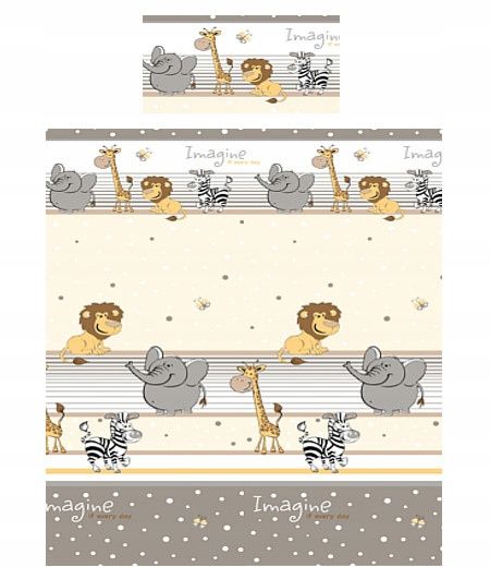  Bedding for the crib 135x100 60x50 cotton 014forest