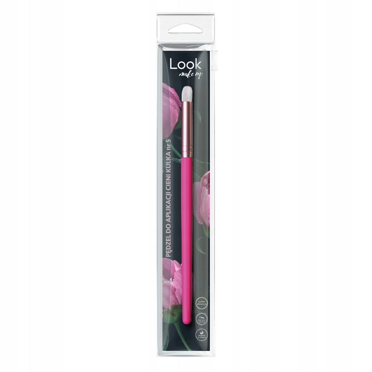  Look makeup štetec lopta obliecť sa tiene 1 ks.