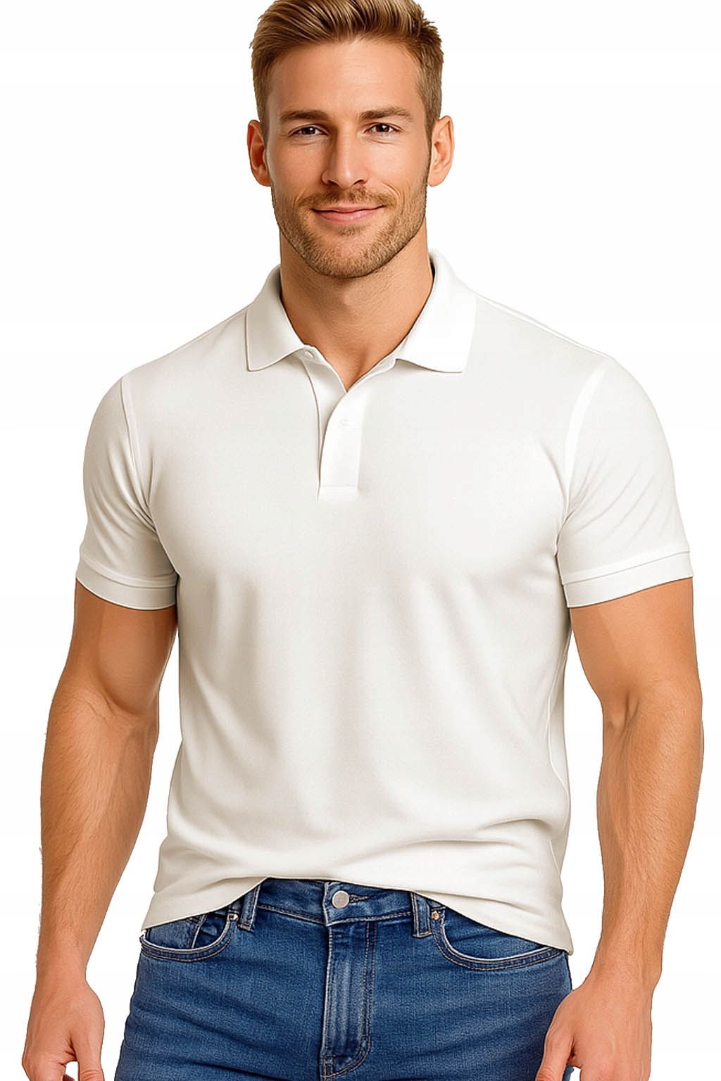  Men&#39;s polo shirts t-shirt elegant reinforcement cotton with collar m