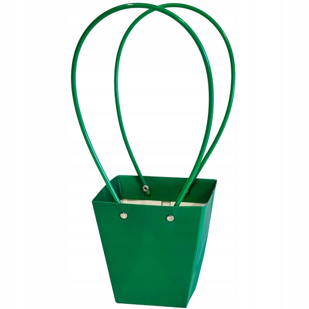  Papīra dāvanu maisiņš par ziediem krāšņs ar rokturi roz/zloto 33cm10szt