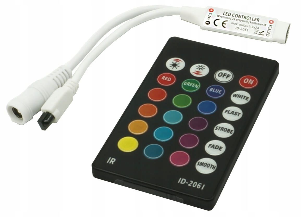  Valdiklio rgb valdiklio rf radijo 10p mini led 01