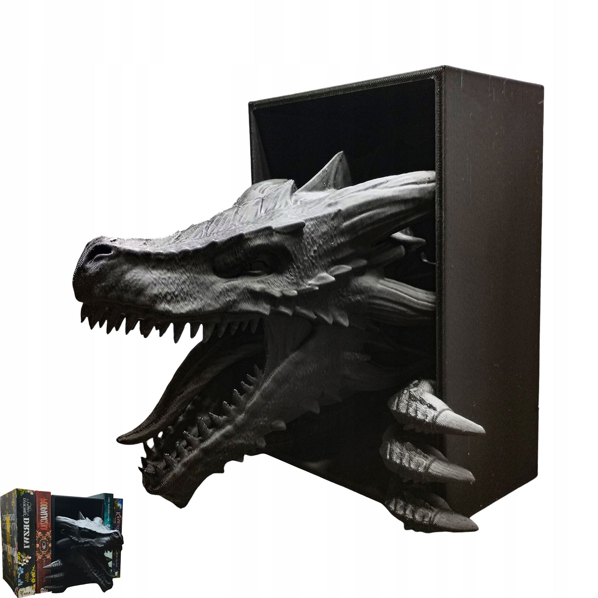  Grāmatu galds book nook dementor inspirowany harry poters homecraft3d
