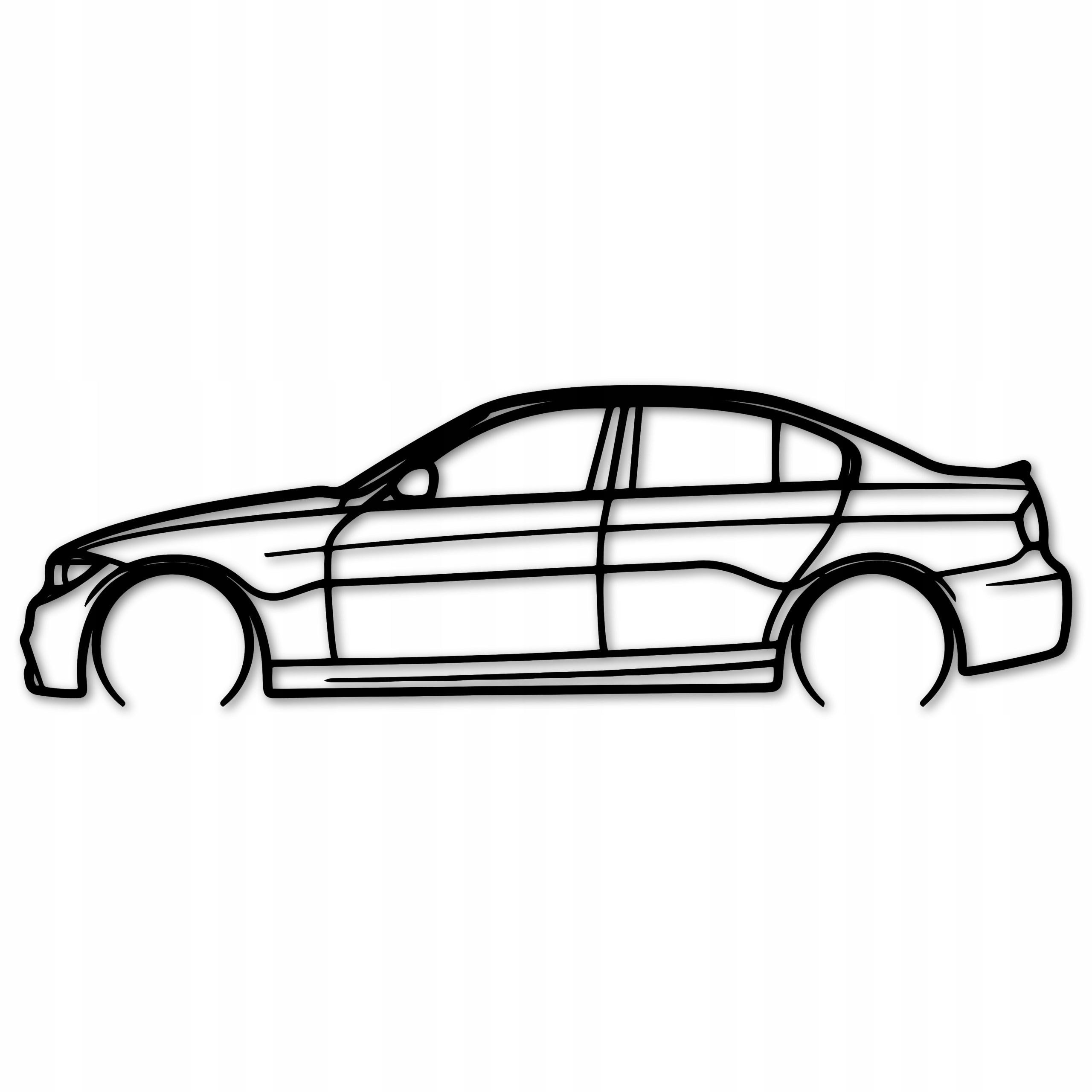  Ažūra glezna automašīna bmw e39 vagons sienu apdare plāksne 80 cm gleznas
