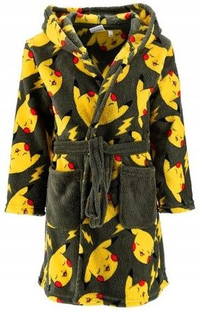  Picat pikachu pokemon hommikumantel poisi jaoks soe pehme khaki 116 fn01c