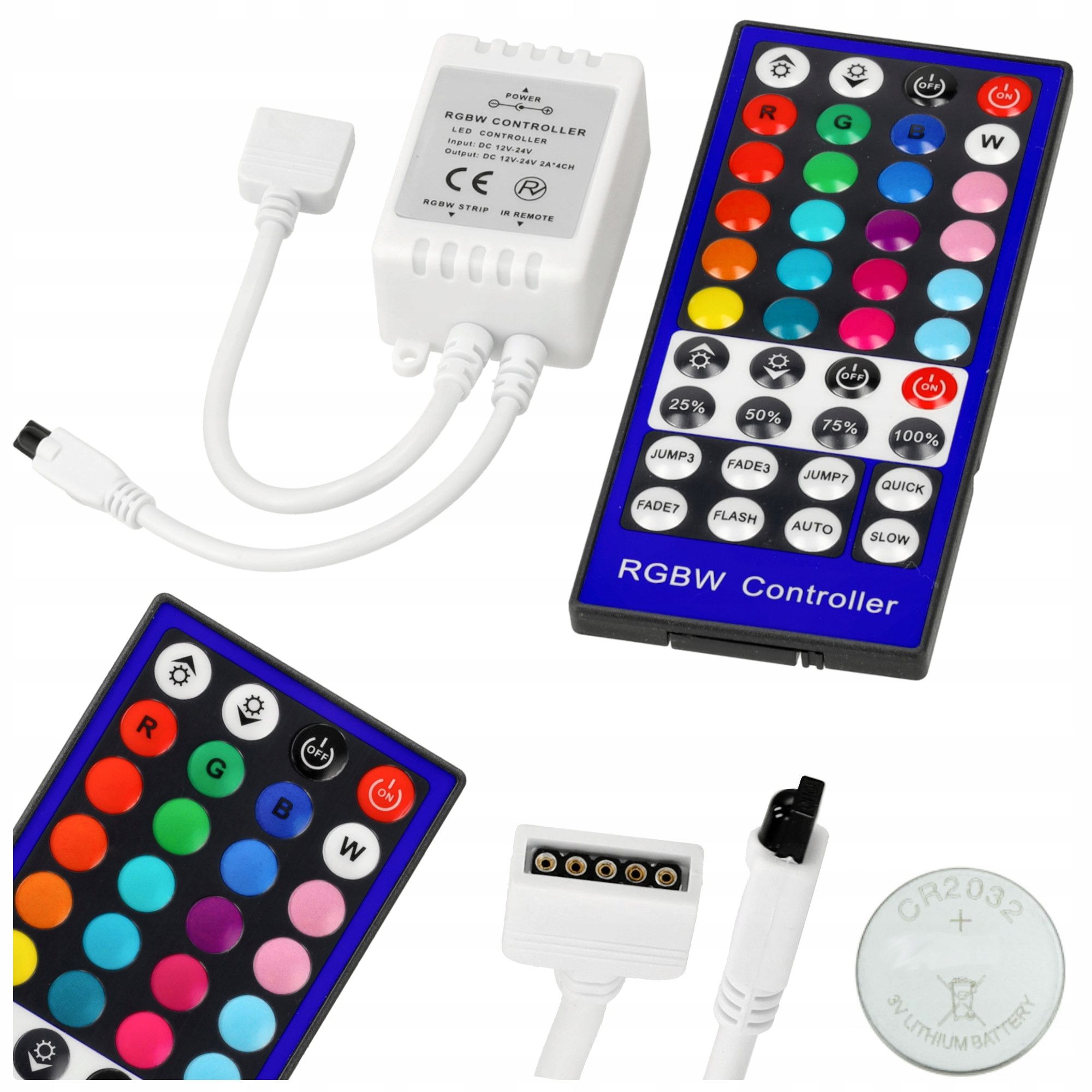  Valdiklio led juostos rgb smart tuya 5-24v 6a dc programėlė mobilus