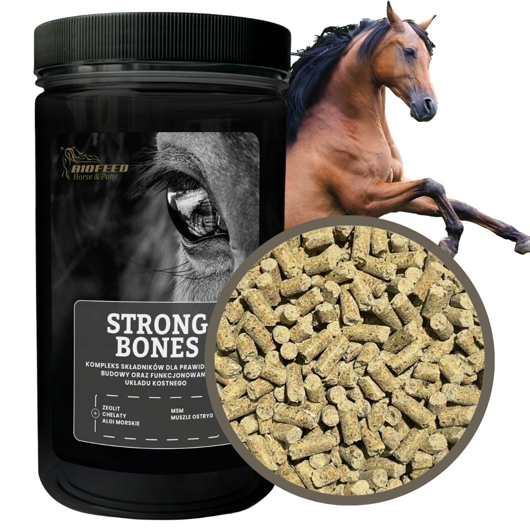  Biofeed horse & ponis vitaminai i mineralų ant kanopos arkliui granulės 900g