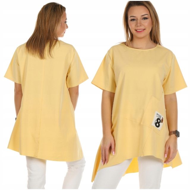  Fashion fresca f787 blouse tunic + necklace, linen