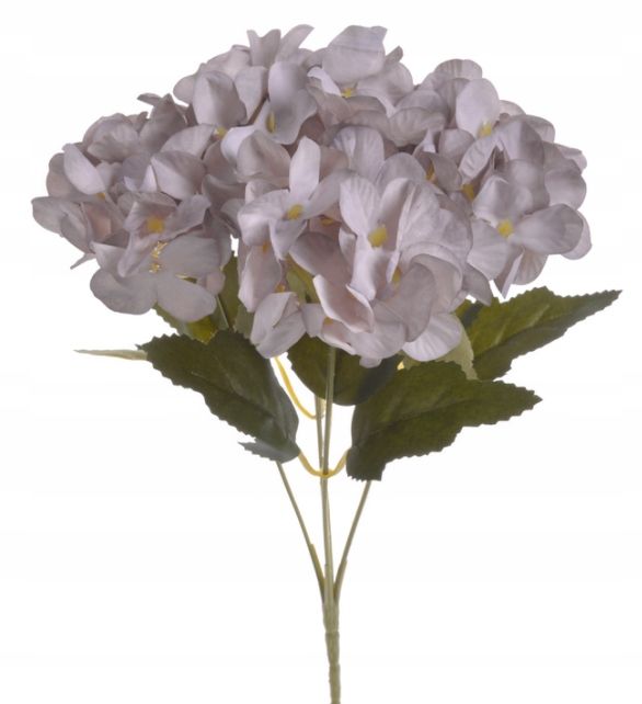  Hortenzie obal větvička umělá květina dodatek 60 cm fialová