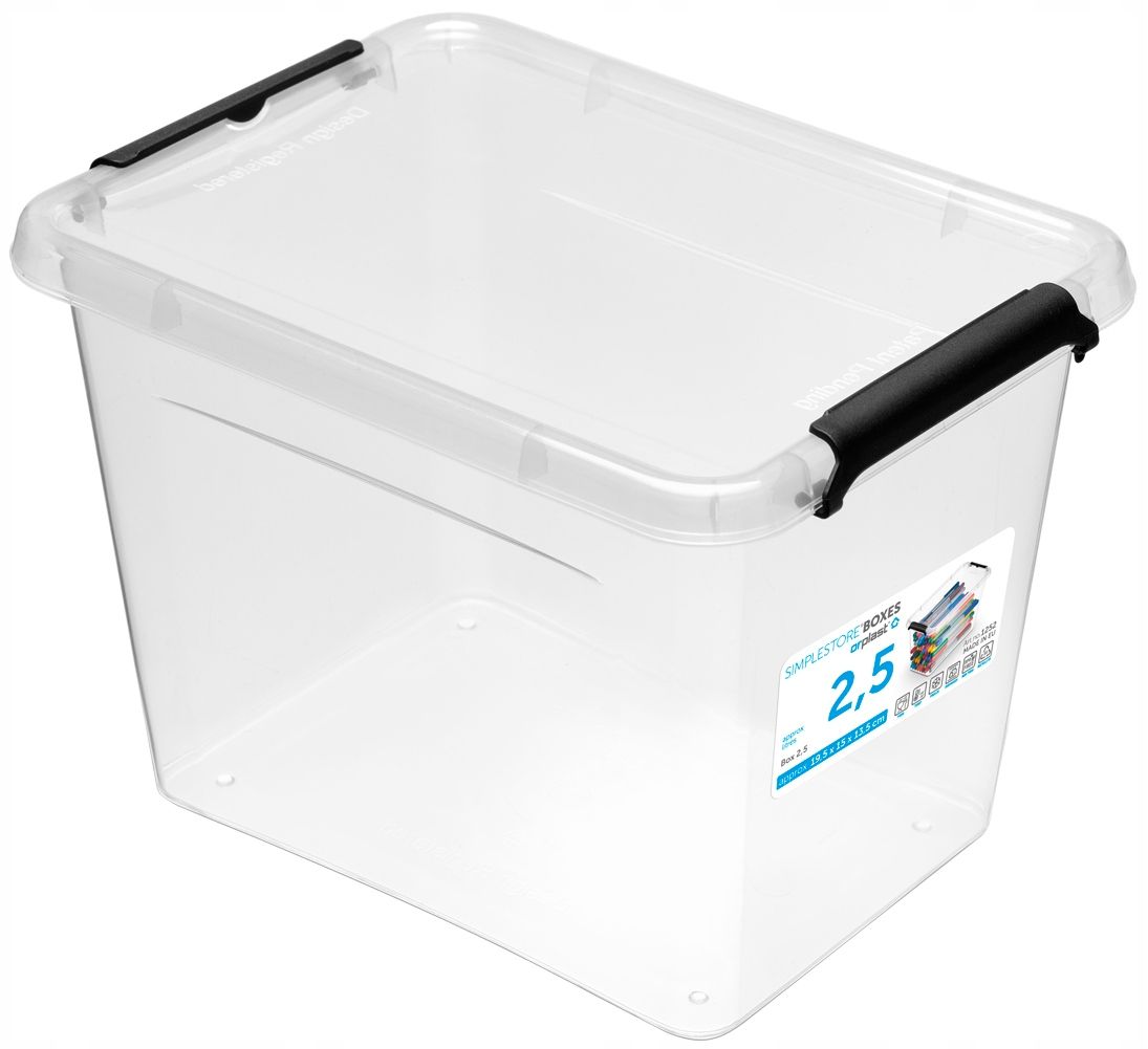  Dėžė plastikinė dėžė organaizeris moxom 4,5l