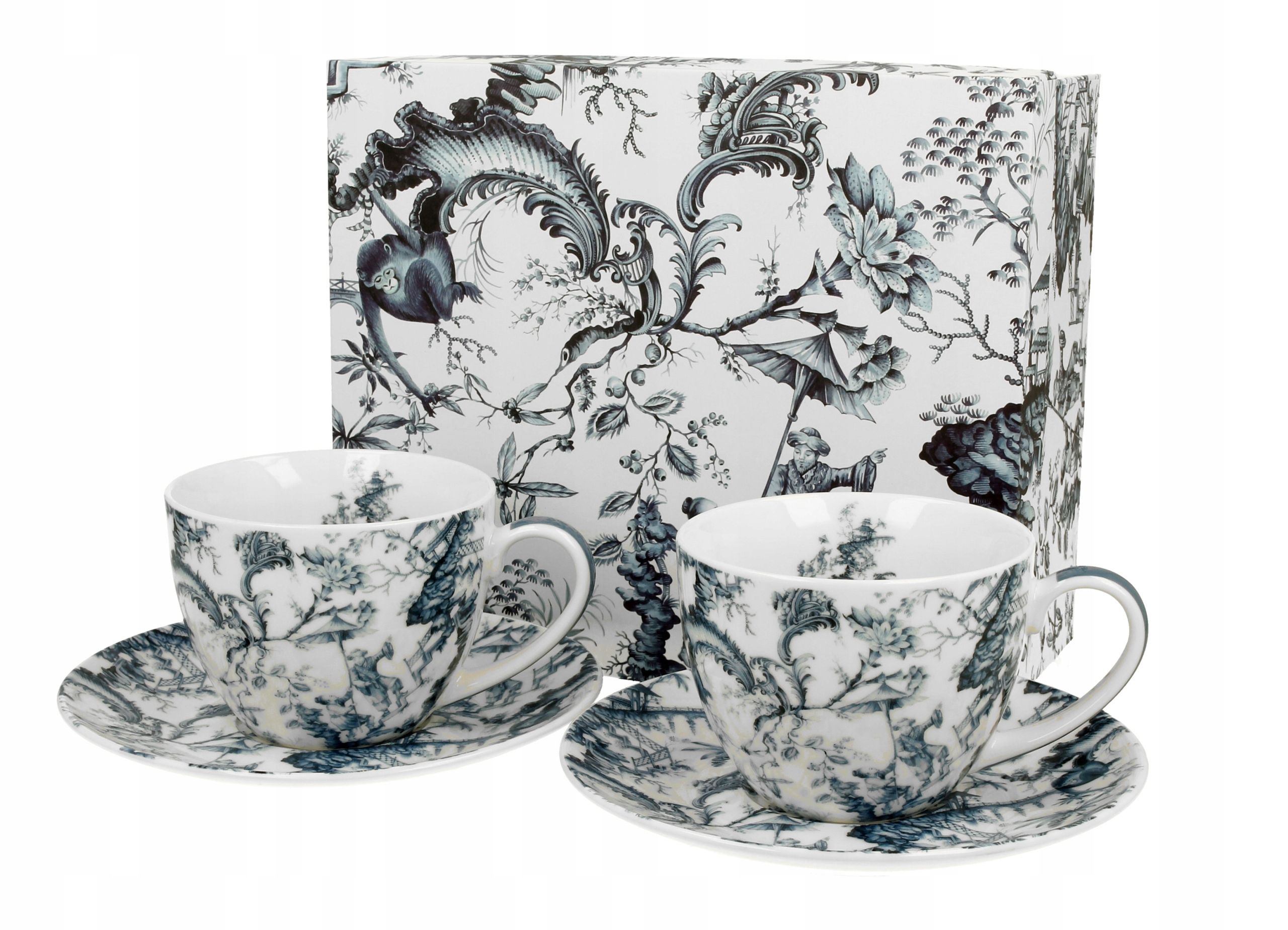  2 cups espresso with saucers safa