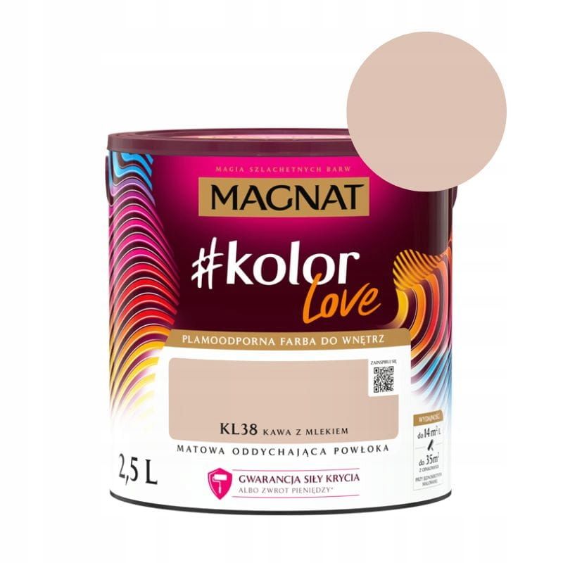  Magnat malovat #kolorlove kl18 szary 2,5l