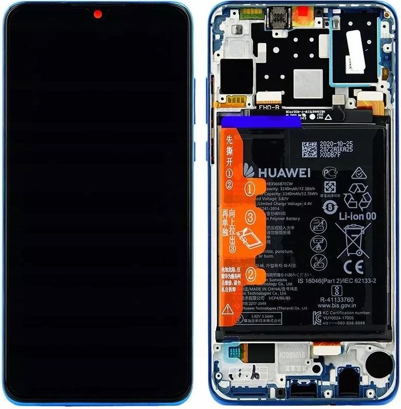  Ekranas "huawei" 30 psl. lite