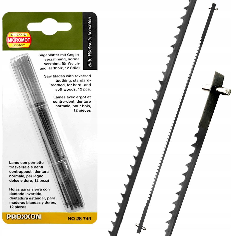  Klingen für ein puzzle 130mm 40mit 12el proxxon