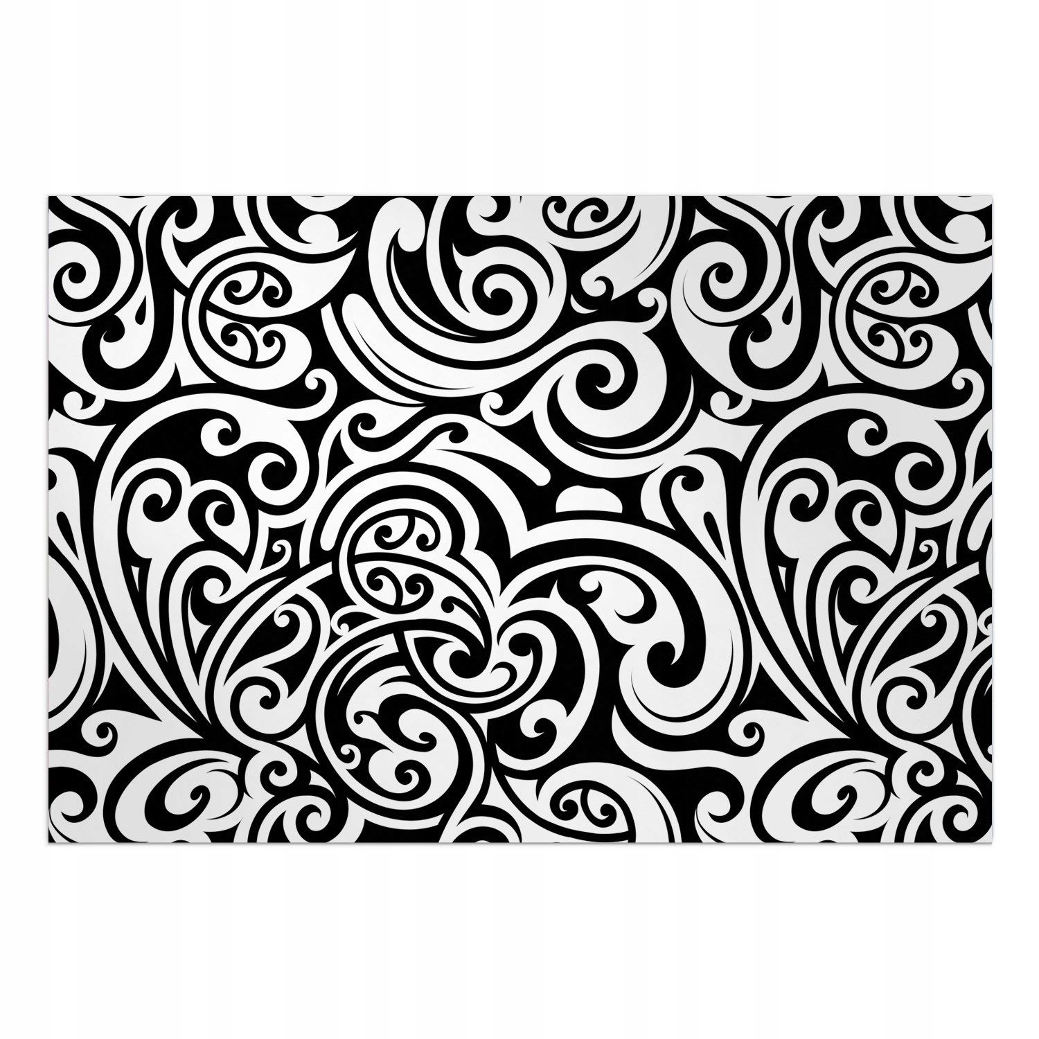  Mat on the floor vinyl modern fence 150x100 cm
