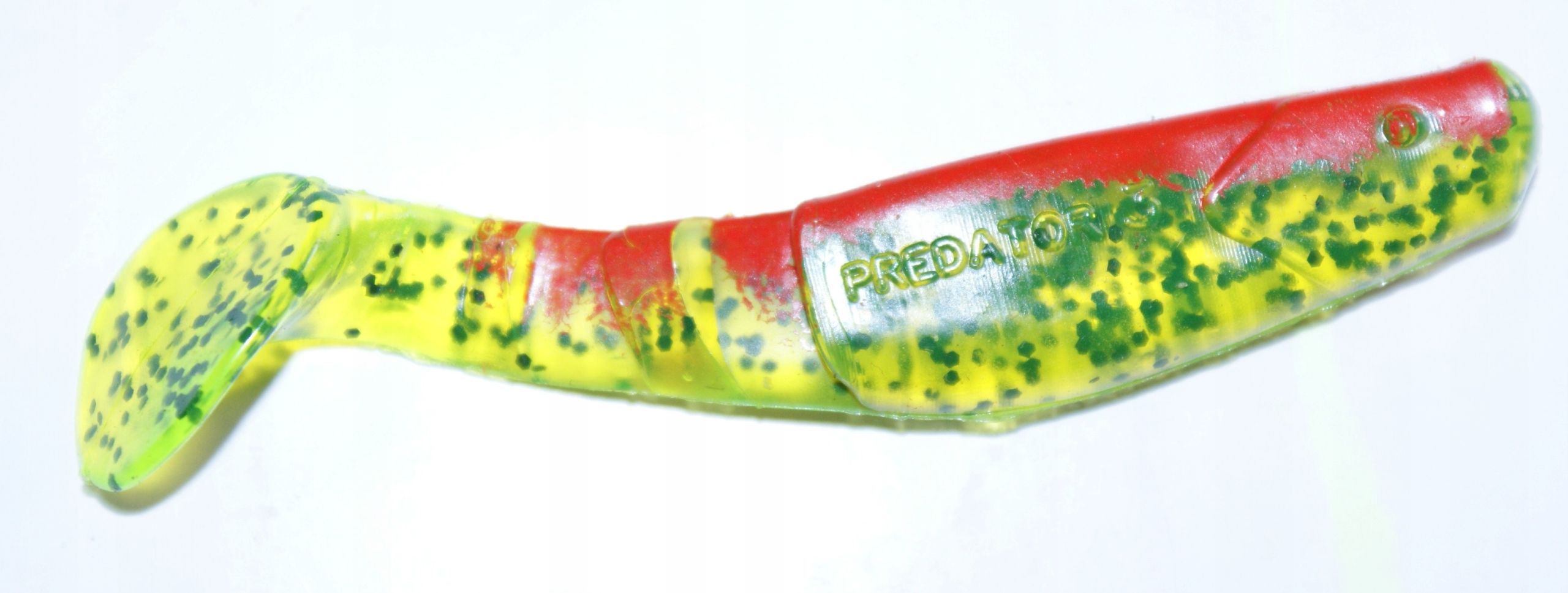  Manns predator 3,5cm geltonas su juodu grzbietem