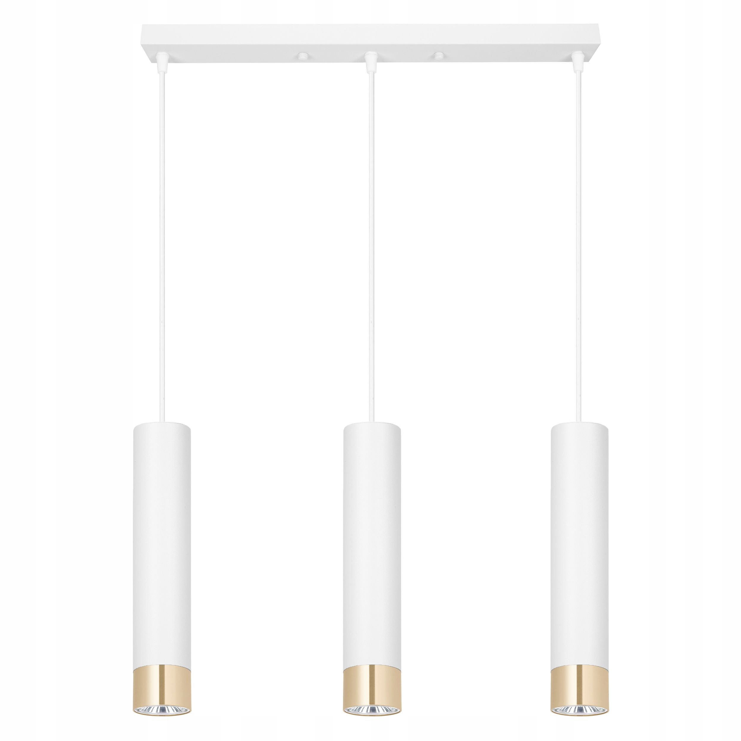  Ceiling led light hanging white golden gu10 ledlux modern tuba loft style