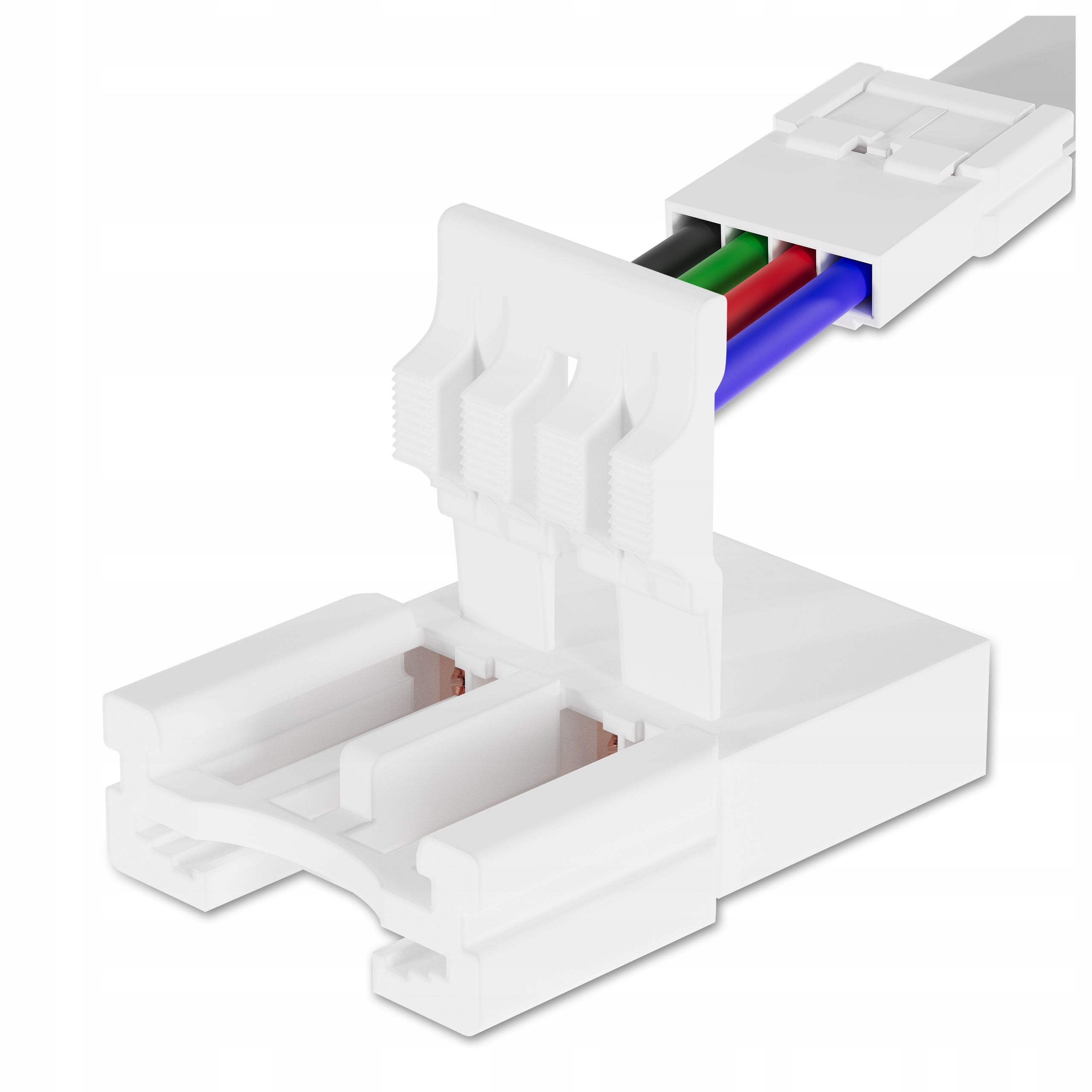  Corner connector for connection led strips rgb 4pin
