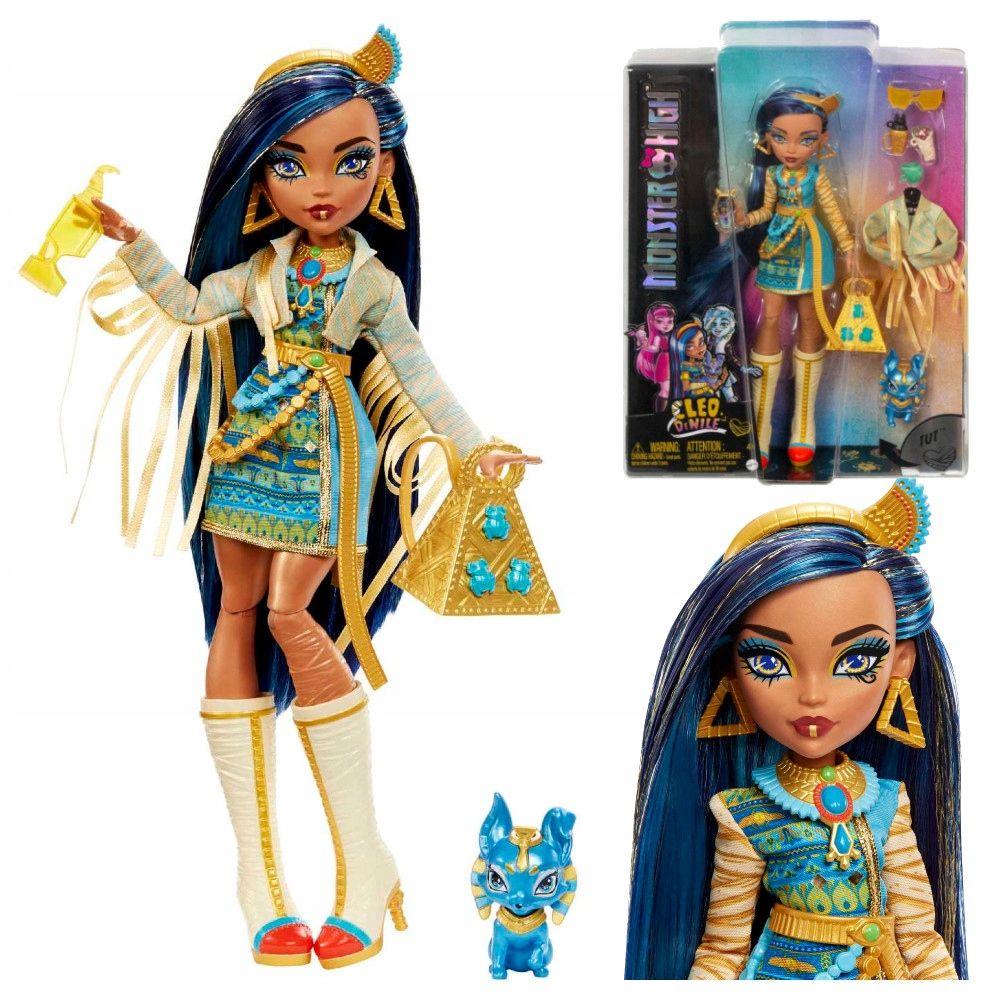  Monster high straszyskrety panenka veus mcflytrap šatník 125 formace