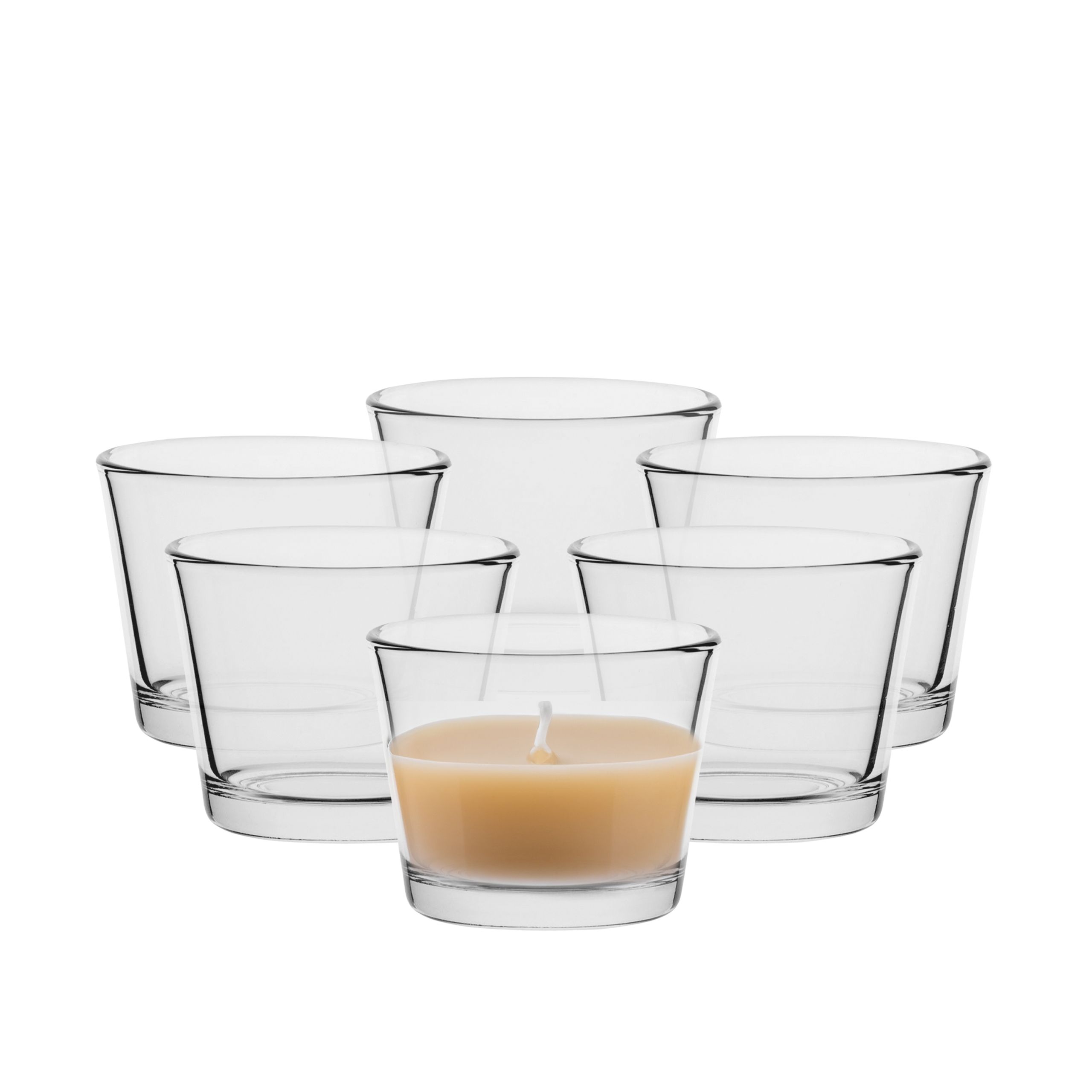  Purgid pärast zalew küünlad küünalde jaoks tealighty komplekt 6x h 8.3 cm silinder