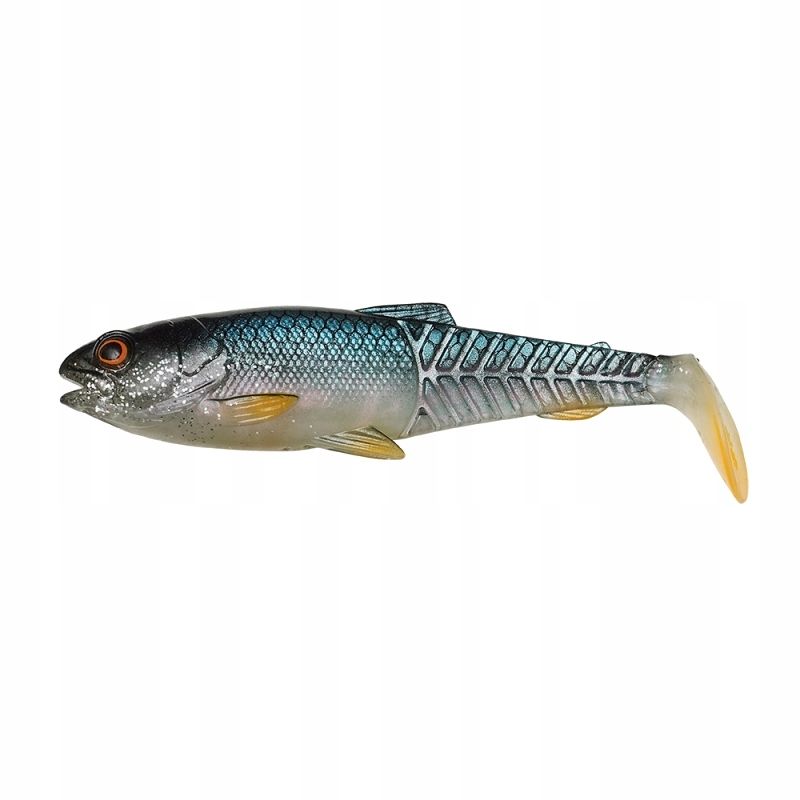  Sg craft cannibal paddletail 6,5cm green silver