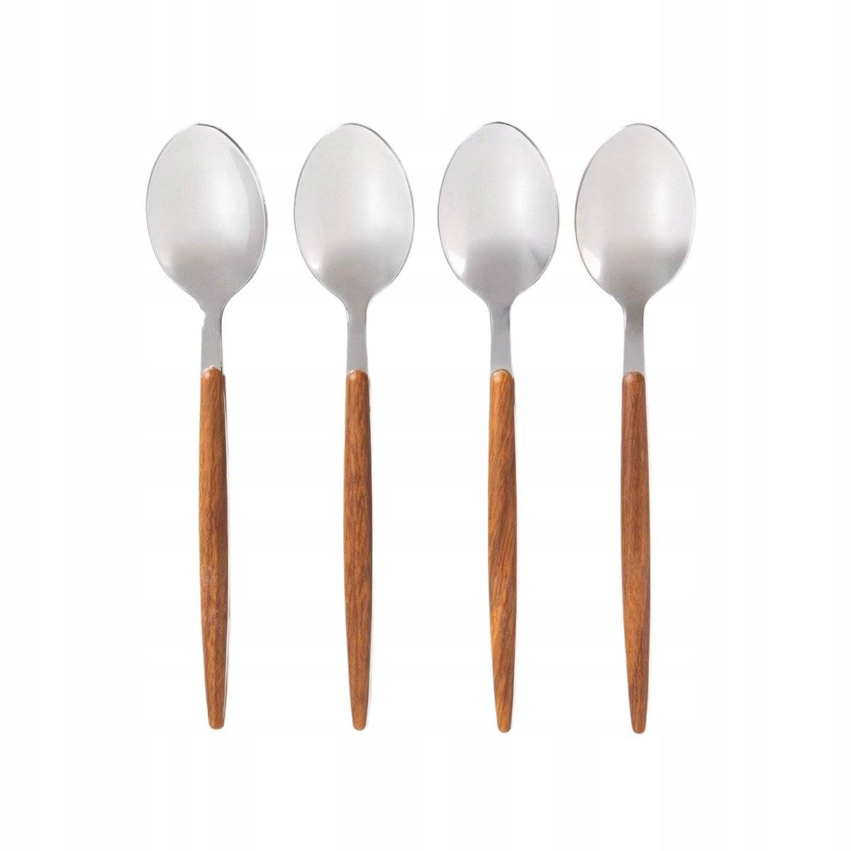  Set of spoons for tea cork golden 4 pcs. homla