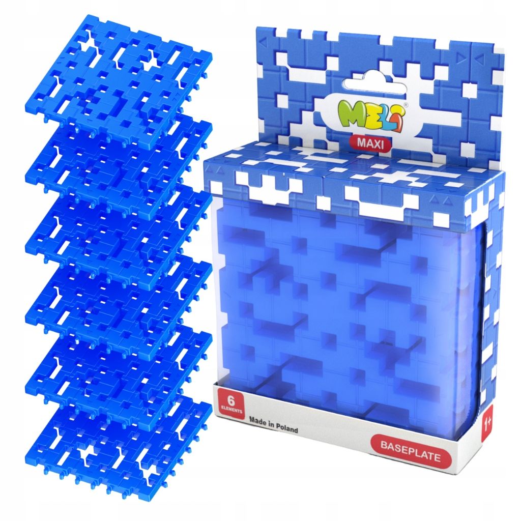  Strukturwaffelblöcke meli maxi pink 100 el rosa 3d-puzzle xxl waffeln