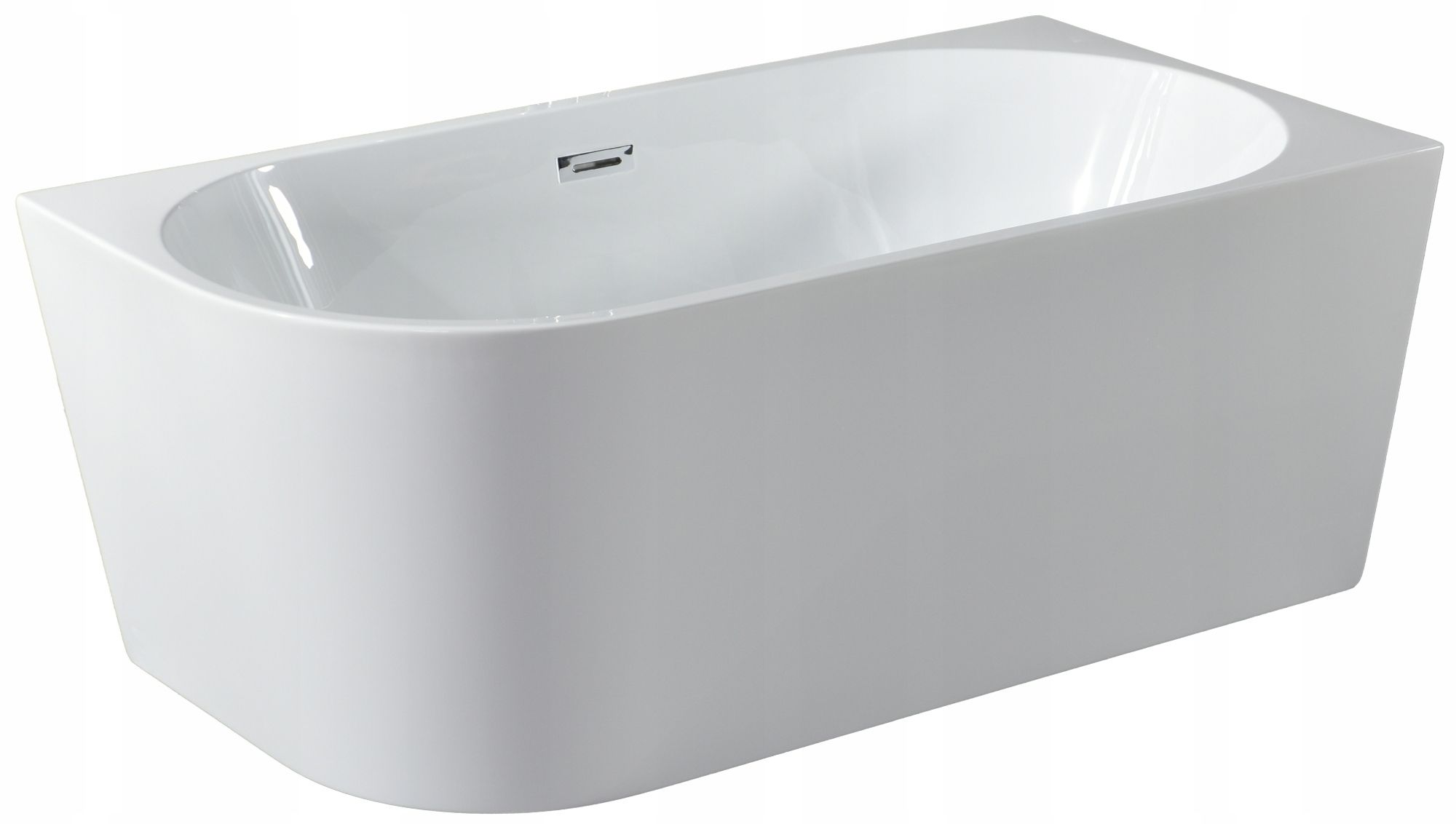  Groß freistehende badewanne zur wandmontage 170x80 wolno im bau mit rillen weiß