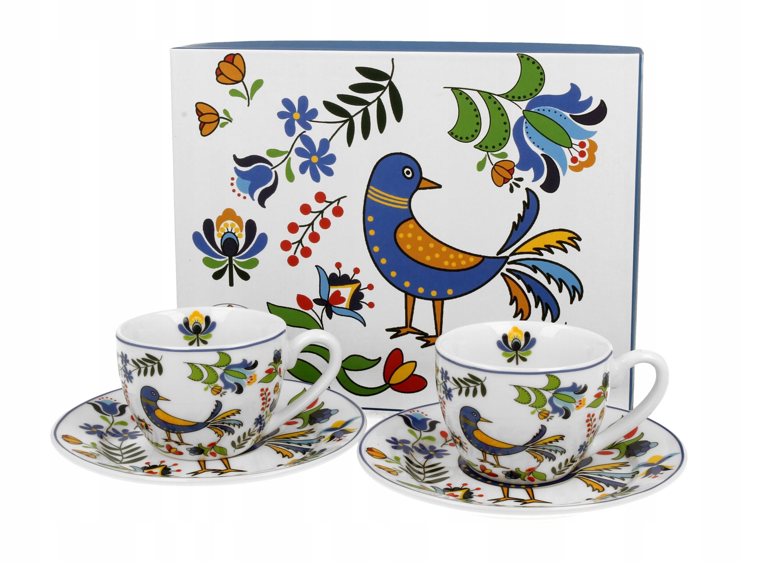  2 cups espresso with saucers safa