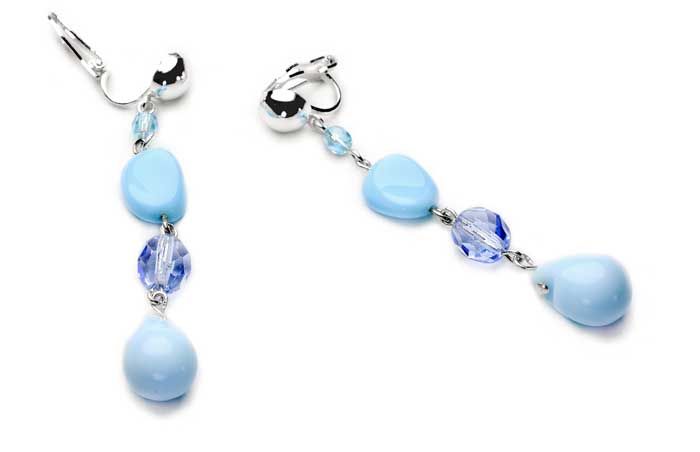  Lang clips bunt grün braune farbe blau für die ohren original lang