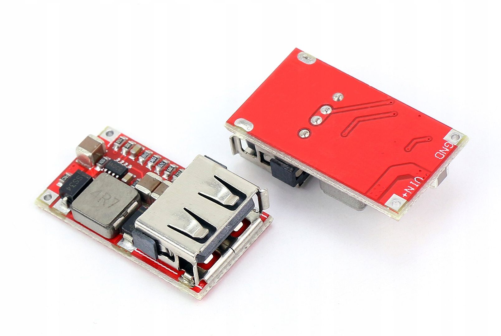  Modulis step down 6-24v usb 3a reguliuojamas įtampos stabilizatorius keitiklis